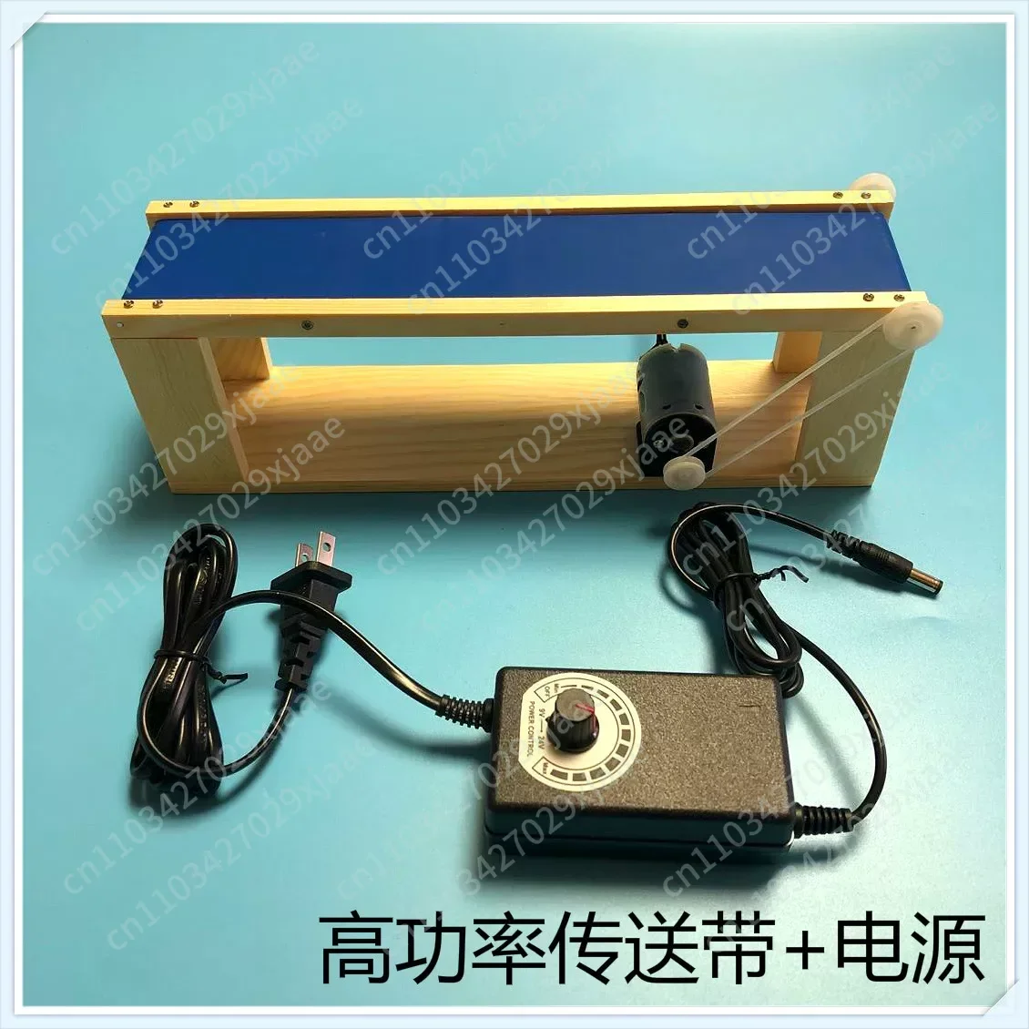 DIY Mini Desktop Conveyor Belt Elevator Model Friction Teaching Science Experiment Device