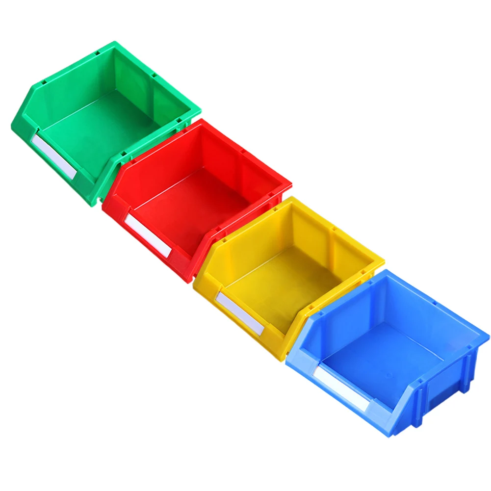 1pc 180x180x80MM Plastic Organizing Boxes Tool Storage Box Screw Parts Hardware Classification Case Workshop Goods Shelves