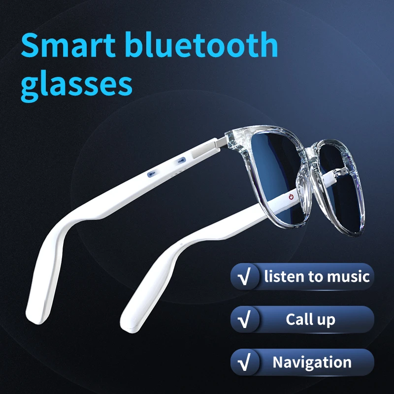 g1q smart bluetooth glasses innovative replaceable frame magnetic attraction design customizable lenses