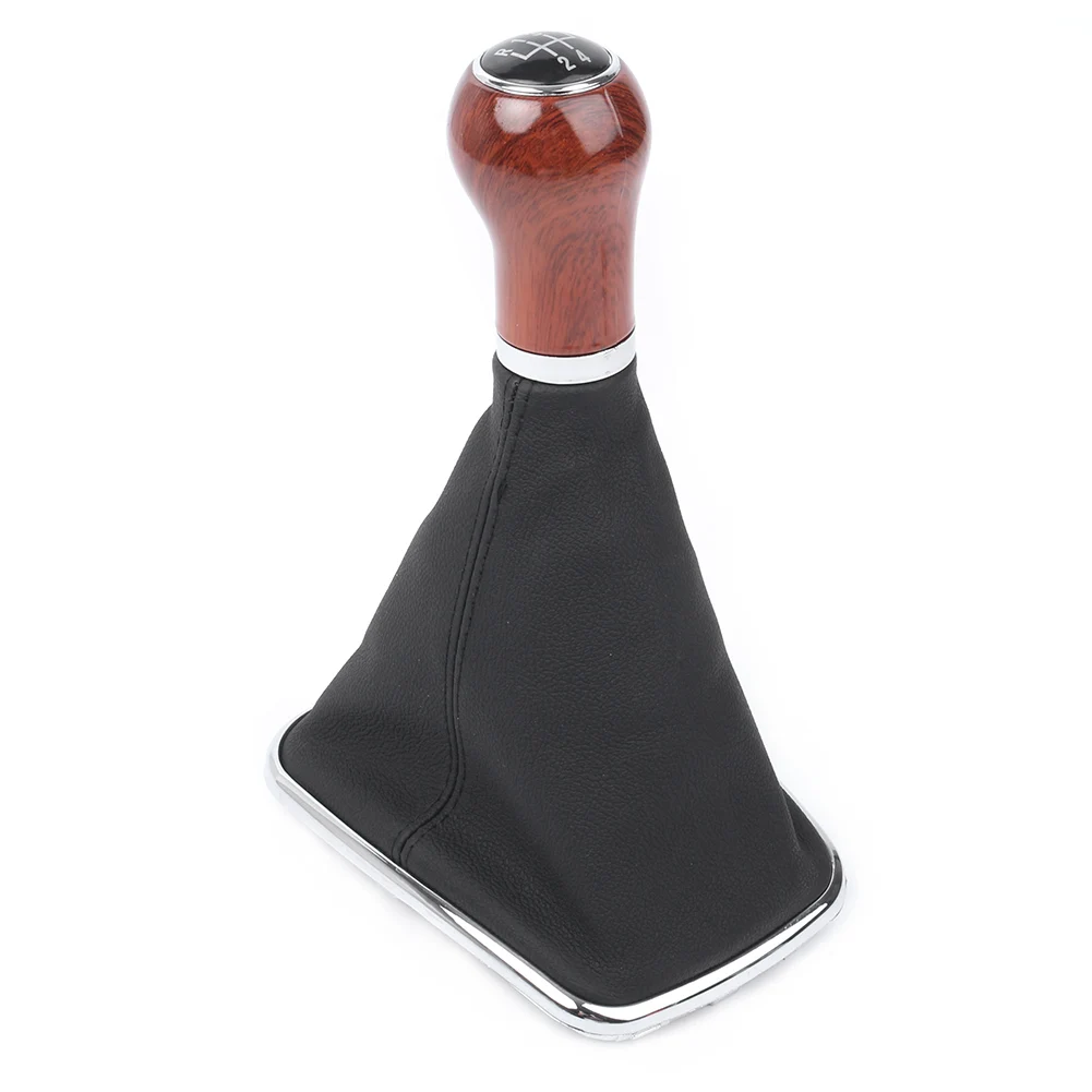5-Speed Gear Shift Knob w/ Gaiter Boot For  Mk4 Golf /  / R32 1999-2005 & for Mk4/ Bora 1999-2004 view 2