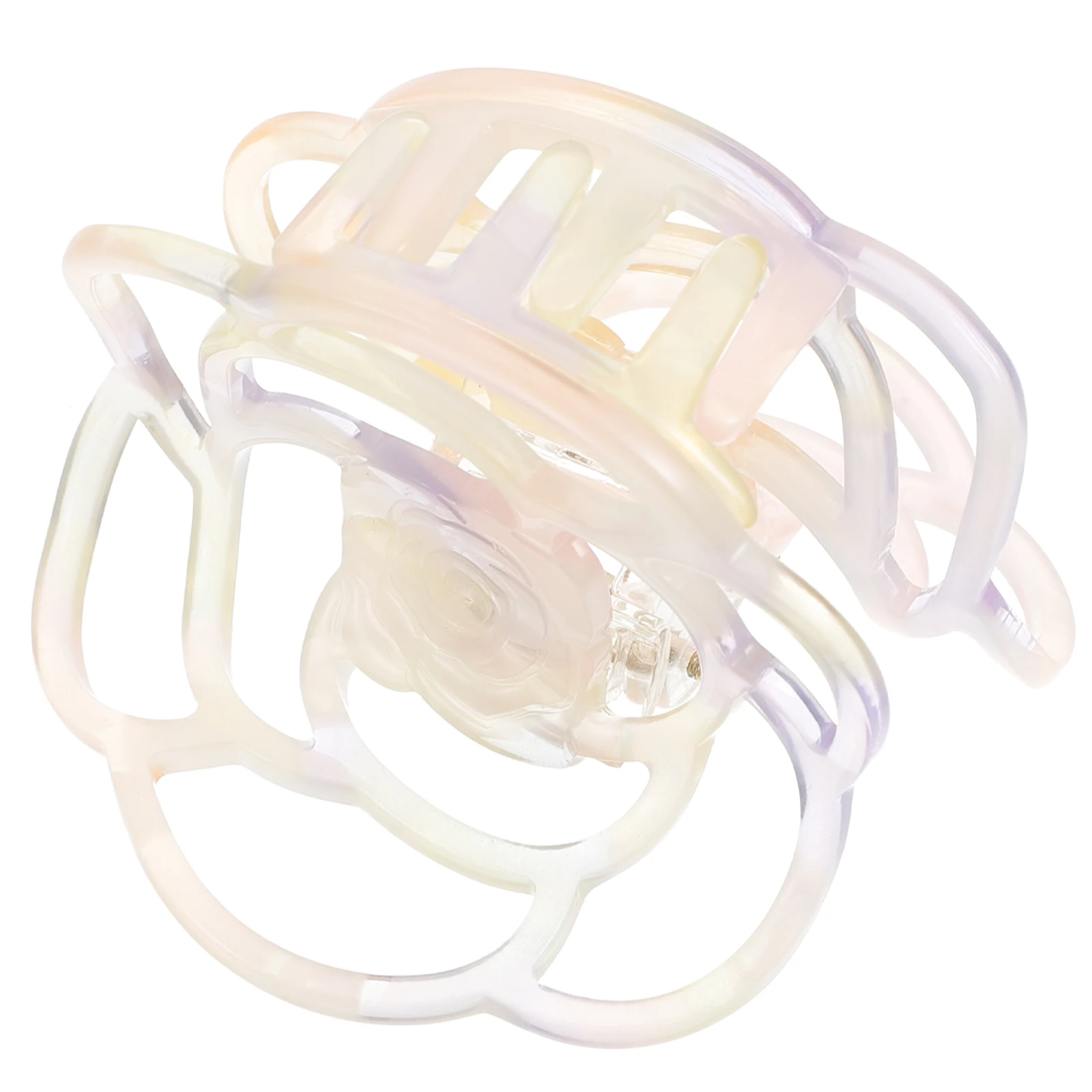 

Rose Flower Hair Clips Acetate Sheet Claw Barrette Jaw Tool Elegant Accessories For Women Girls Non Slip Hairstyle Daily Wear