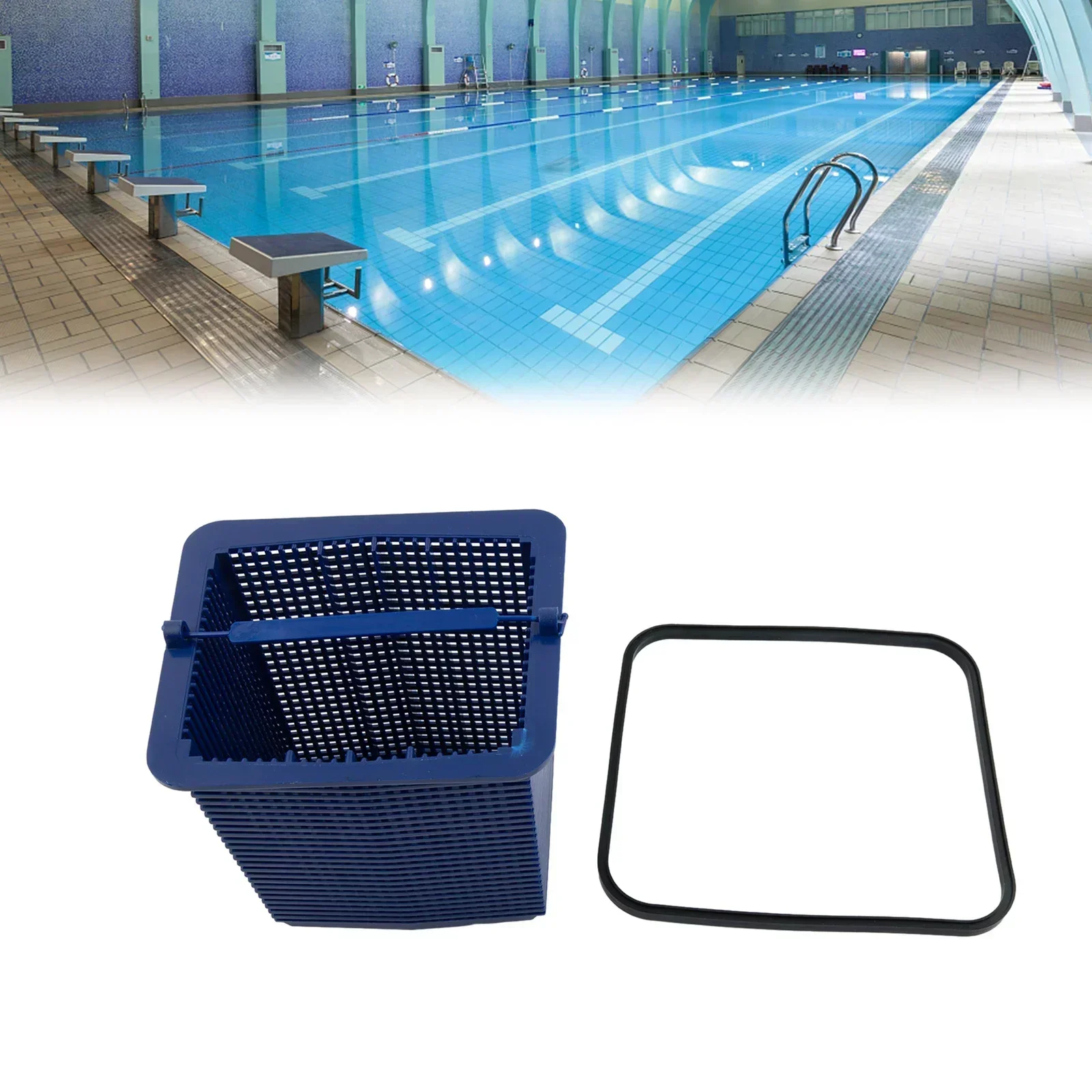 High Quality Replacement Pool Pump Basket and Oring Compatible with For SuperPump SPX1600M B167 For SPX1600S O177