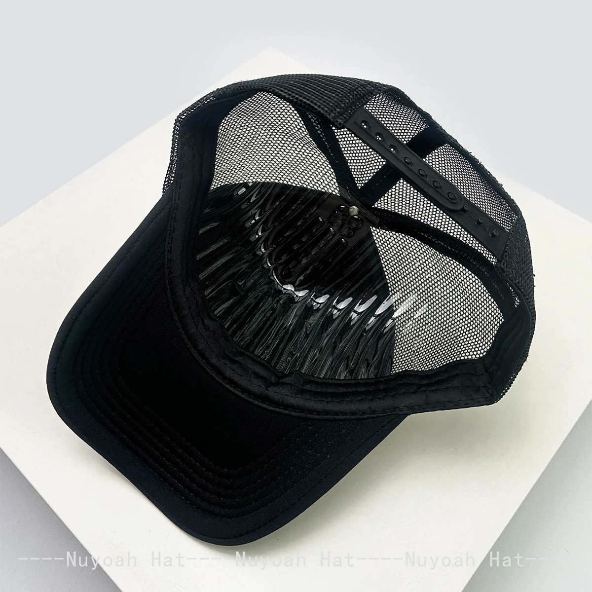 Nuevas Gorras de Béisbol Unisex con Estampado de Personajes de Dibujos Animados y Letras, Gorras Trucker Transpirables con Bloques de Color y Protección Solar, Gorras de Malla Versátiles