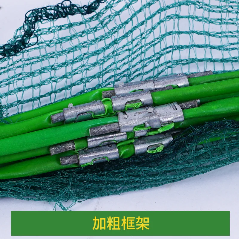 6 Holes Mesh for Fishing Net/Tackle/Cage Folding Crayfish Catcher Casting/Fish Network Crab/Crayfish/Shrimp/Smelt/Eels Traps