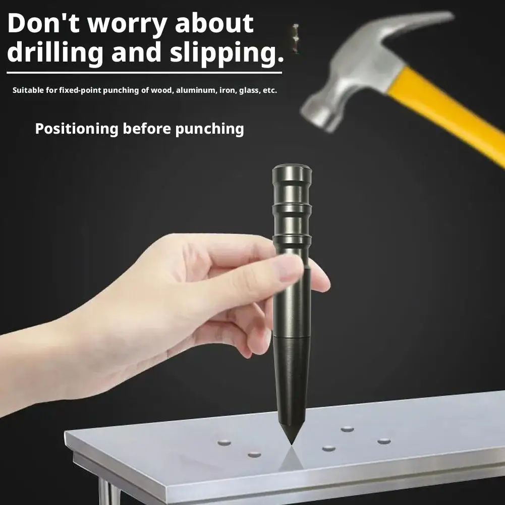 الكربون الصلب محدد موقع الجدار توسيط المعادن مخدد الحفر الحفر لكمة عدم الانزلاق محدد المقبض التالي دليل C F3Z8