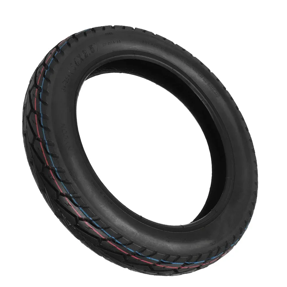 For Daily Commute Electric Vehicle Tire 14*2.5 Tire Better Grip Lightweight Tire Long-lasting Not Easily Damaged