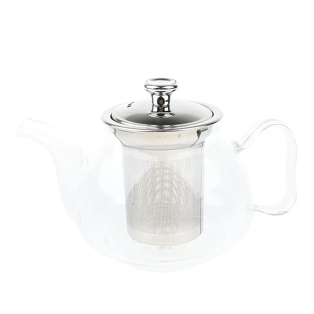 600ml Glass Tea Cups with Infuser Herbs Infuser (-4℉- 302℉)