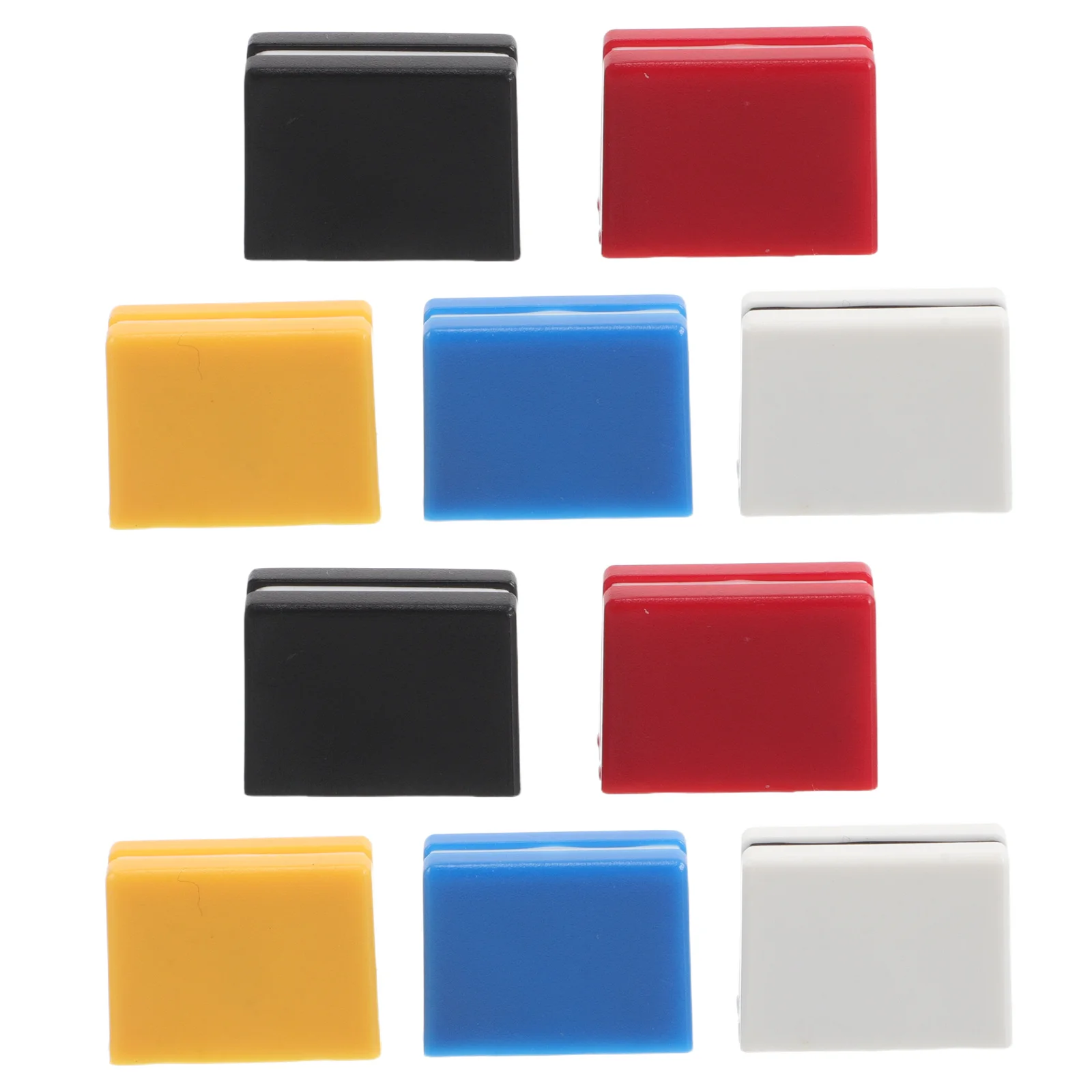

10Pcs Fader Caps Slider Knobs Mixer Replacement Audio Console Potentiometer Sliders Sound Board Control Surface Accessories