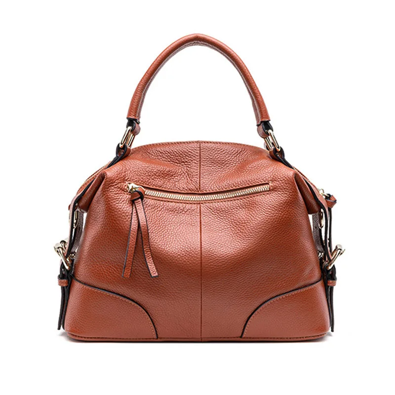 2023 Genuine Leather Women\'s handbag large capacity classic cowhide Lady tote Luxury designer Shoulder Messenger bags