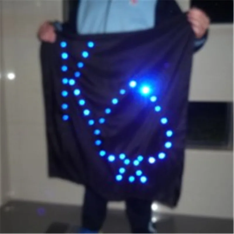 Blendo Bag with Blue Lights – Spades King & Hearts 8 Design Magic Trick Produce Lights Close-Up and Stage Illusion Magicians