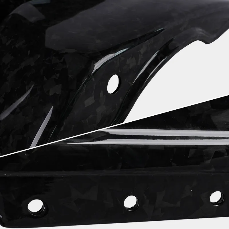 Motorcycle Side Box Top Cover Audio Model Carbon Fiber Forged Carbon Glossy Fit for Touring CVO Street Glide 2023-2025