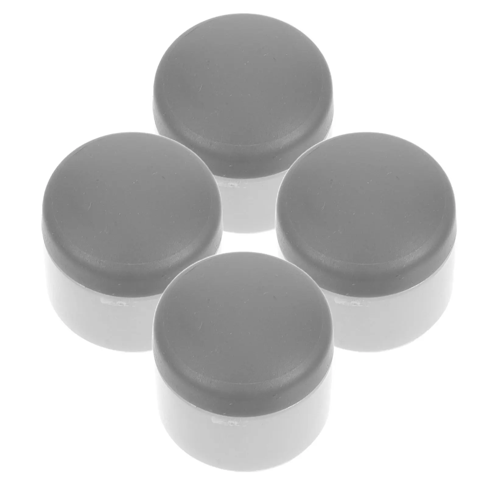 

4Pcs Toilet Seat Bumper Pads Self Adhesive Replacement for Bidet Seats Anti-Slip Cushion Buffer Soft Close Stabilizer Spacers