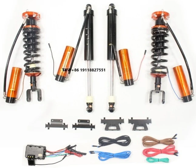 Offroad 4x4 For-Dodge Ram Suspension Damper with Compression And/or Rebound Nitrogen Gas Adjustable Shock Absorber Agshocks Set