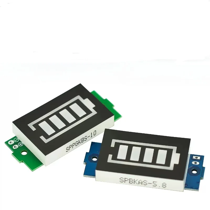 1-8S 1S/2S/3S/4S singolo 3.7V modulo indicatore di capacità della batteria al litio 4.2V Display Tester di alimentazione della batteria del veicolo elettrico li-ion