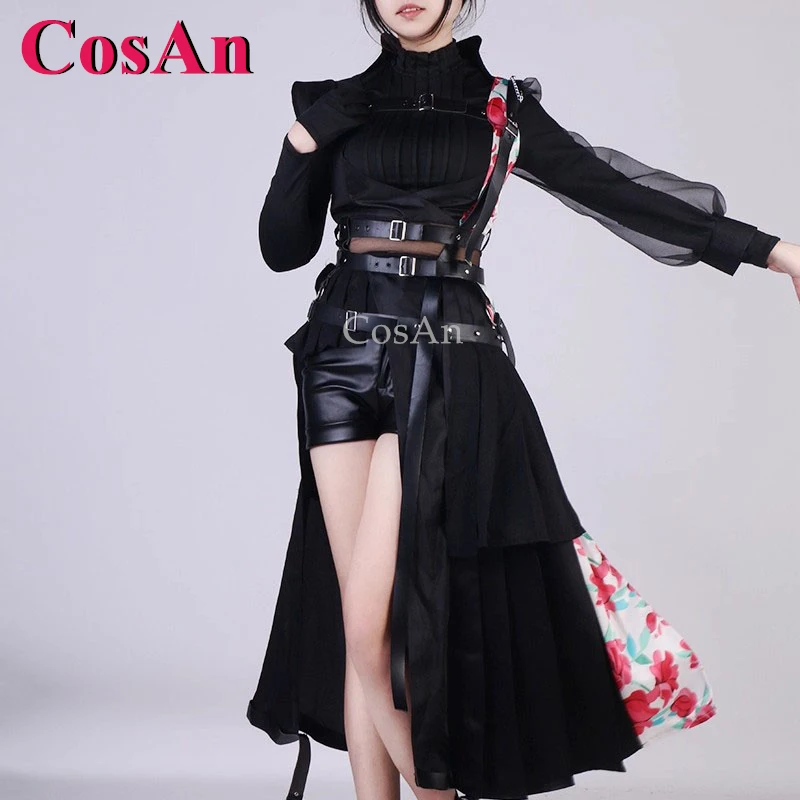 

CosAn Anime VTuber Hosimati Suisei Cosplay Costumes Fashion Vocal Concert Uniforms Dress Halloween Party Role Play Clothing New