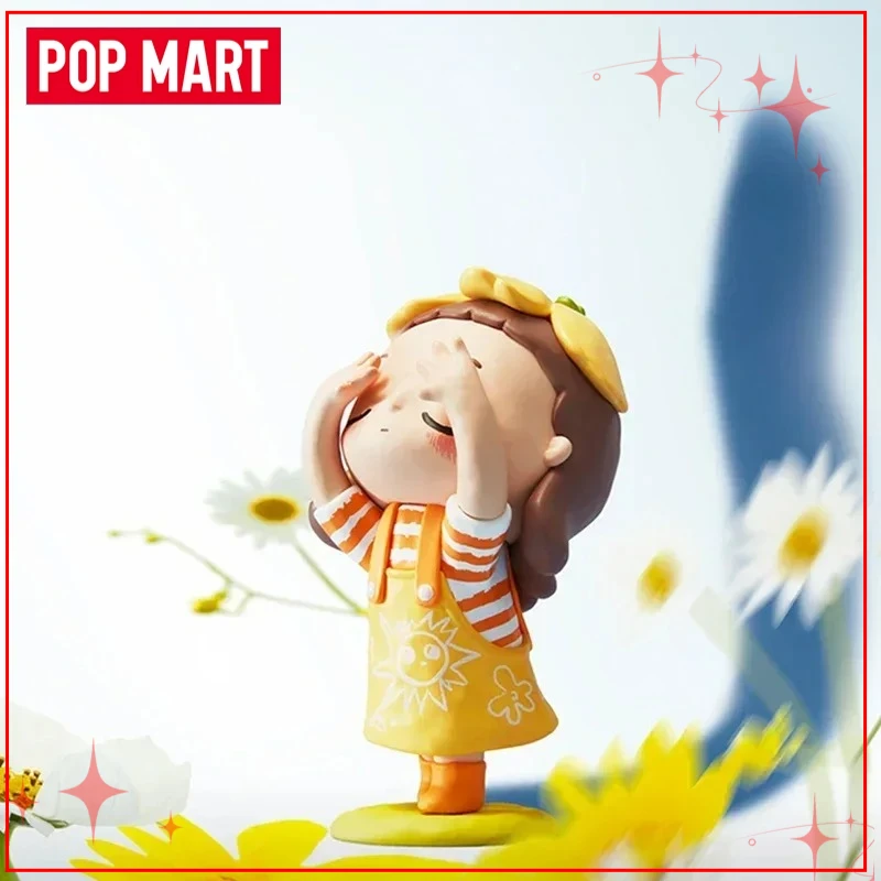 

Authentic POPMART Nyota Four Seasons Series Cute Figurine Blind Box Small Ornaments Child Companion Surprise Gift