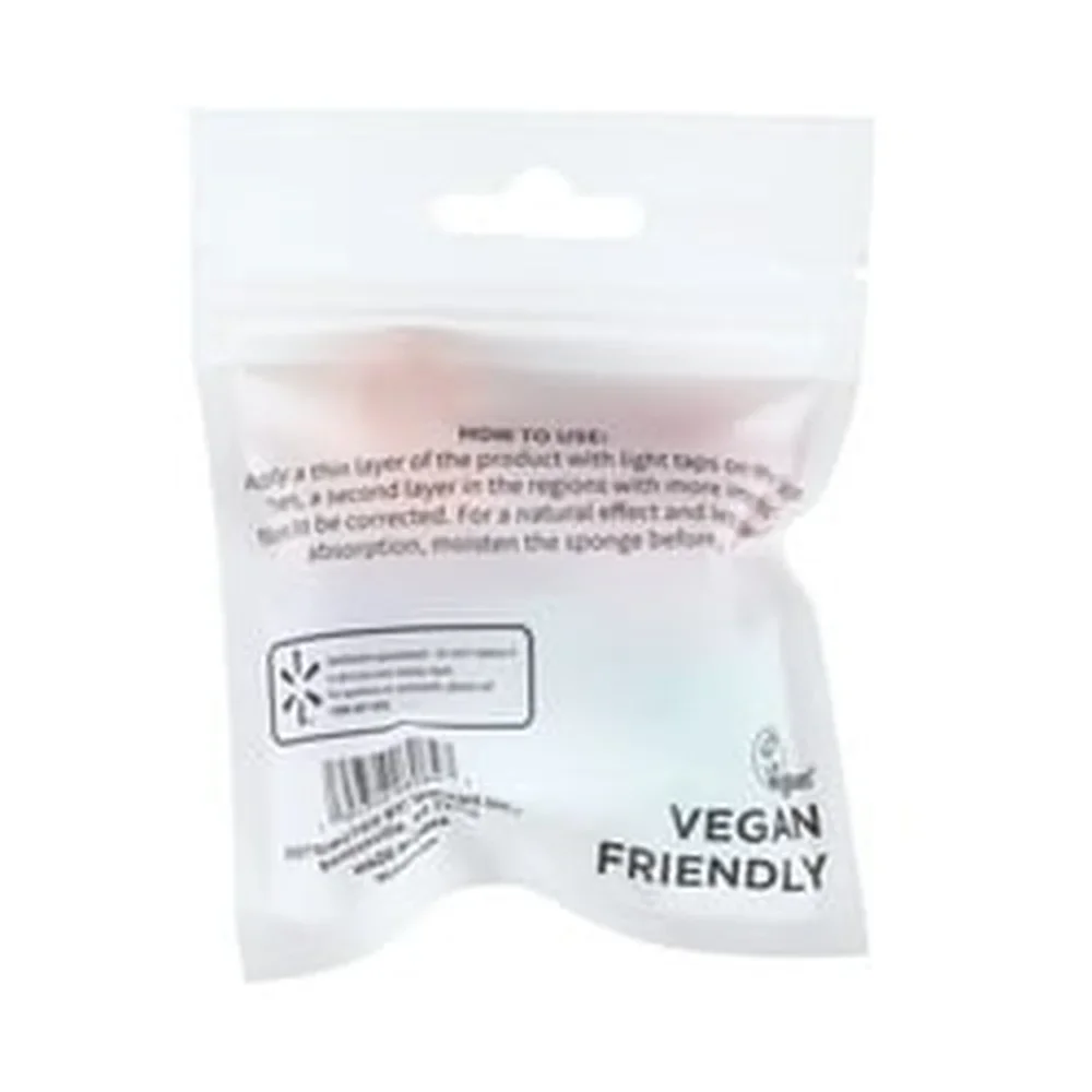 (3 عبوات من إسفنجات المكياج الصغيرة الرطبة أو الجافة لمستحضرات التجميل خالية من اللاتكس بألوان متنوعة 5 قطع)