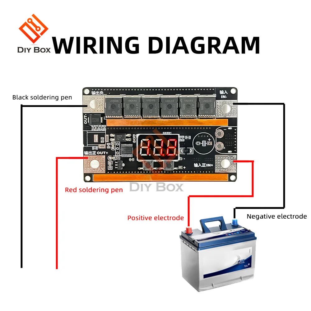 99 Gear Spot Welder portatile fai da te saldatrice a punti 18650 batteria al litio accumulo di energia PCB Circuit Board attrezzatura per saldatura