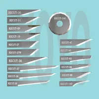 5pcs Ruizhou Oscillating Cutting Blade Vibration Knife Cutter Cloth Paper Foma RZCUT-01 09 19 27 36 37 90 114 140