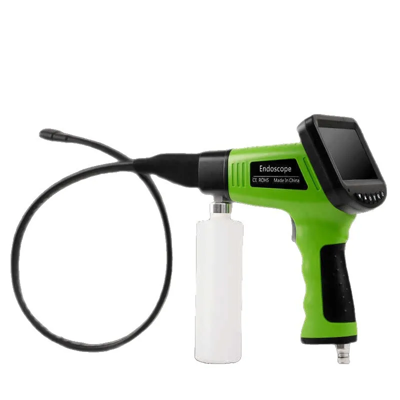 4.3 Inch Screen 2MP 1080P Side-View /Front Spraying  Visual Air Conditioner  Cleaning Endoscope CMOS Borescope