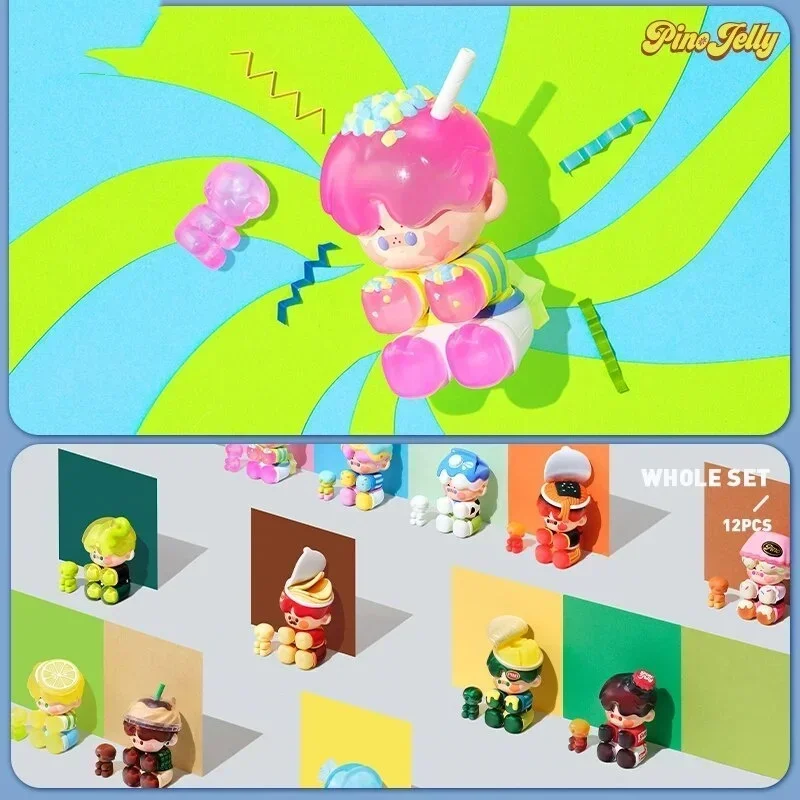 

POP MART PINO JELLY Taste, серия для индивидуального тестирования, слепая коробка, аниме, экшн-фигурка, загадочная кукла для девочек, подарок