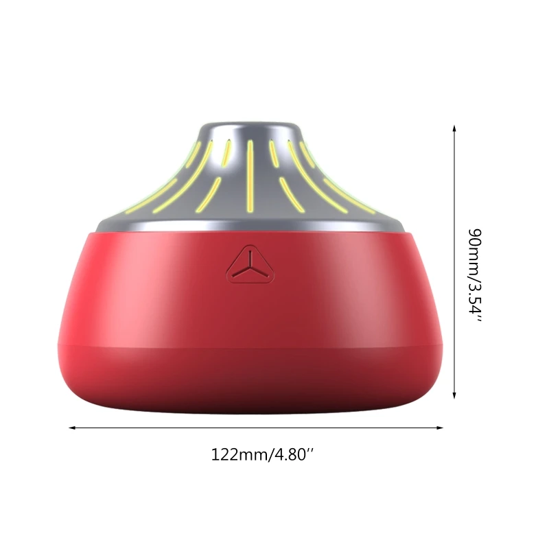 Umidificador ar portátil com névoa mini usb, para carro, viagem, escritório, casa com atmosfera luz noturna,