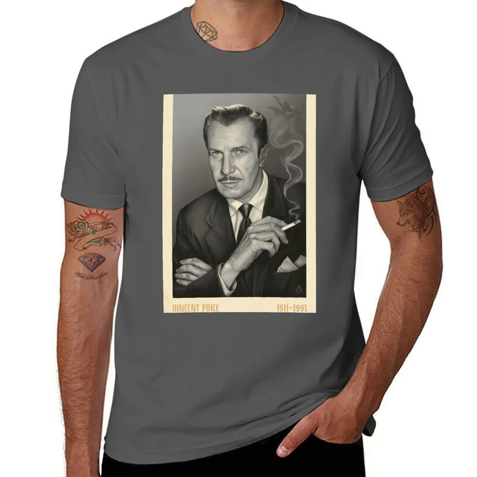 

Vincent Price & The Raven T-Shirt Louboutins clothes oversized t shirt men