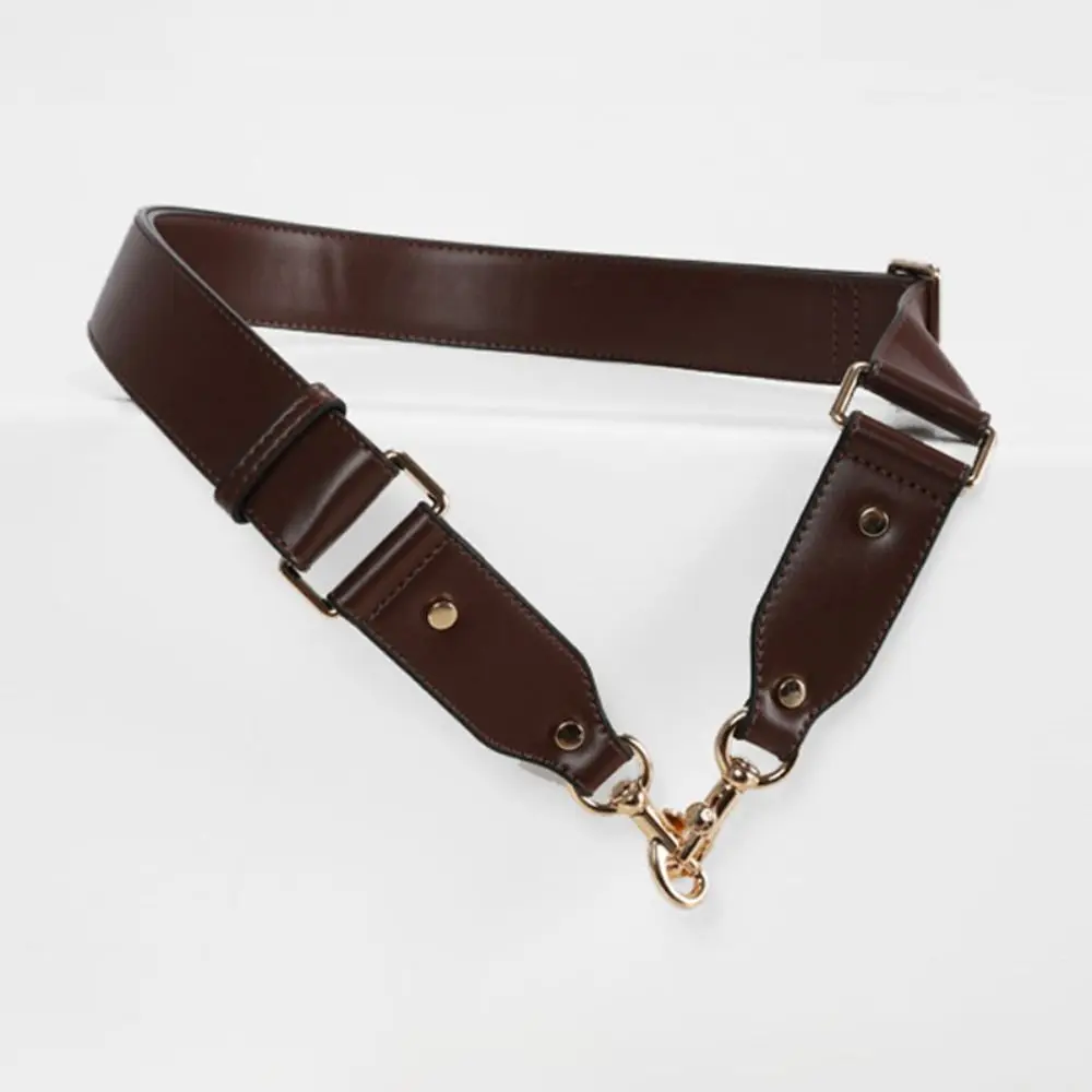 بو الجلود حقيبة كروسبودي حزام قابل للتعديل دائم أحزمة كتف واحدة انفصال استبدال أحزمة حقيبة الملحقات #5