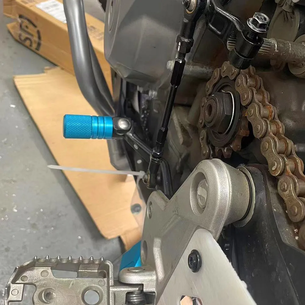 ل CFMOTO 450MT Ibex450 MT 450 IBEX 2024 2025 2026 دراجة نارية التحول ذراع السرعة الوتد المكبر دواسة شيفتر تمديد الملحقات #2