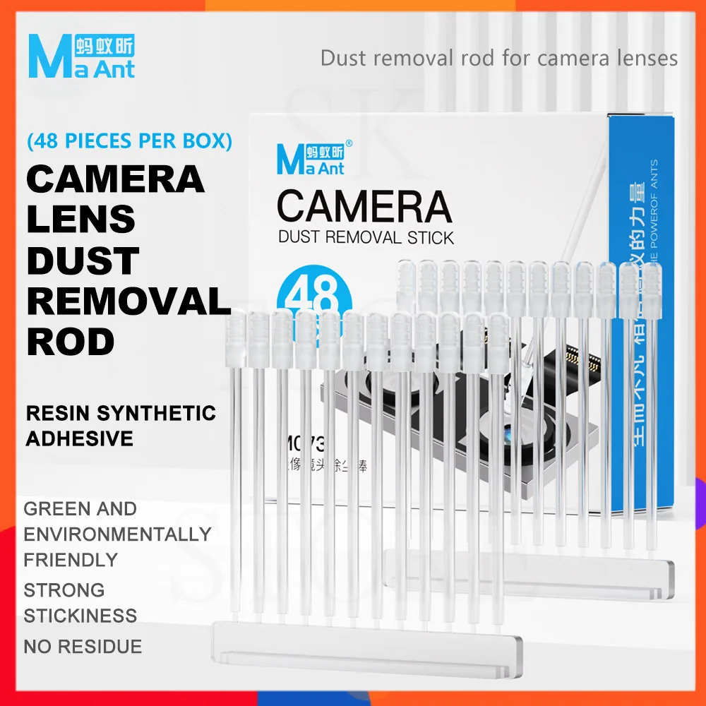 

Camera Lens Cleaner Synthetic Resin Stick Rod for Efficient 360° Cleaning of Phone Camera Lenses No Damage Electronic Components