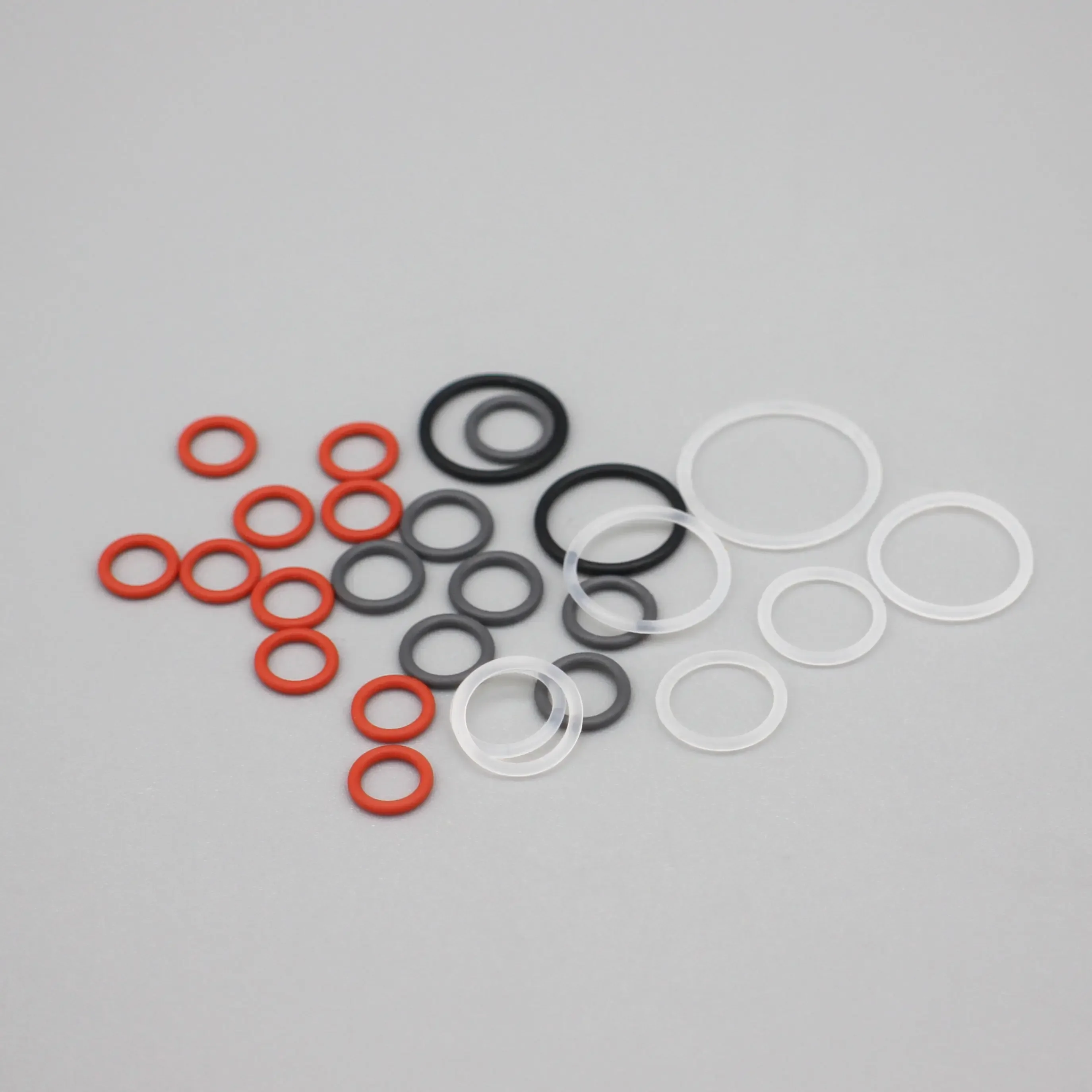 Silicone diameter 3.5-114 wire diameter 1.2mm food grade waterproof and high temperature elastic silicone sealing  o-ring