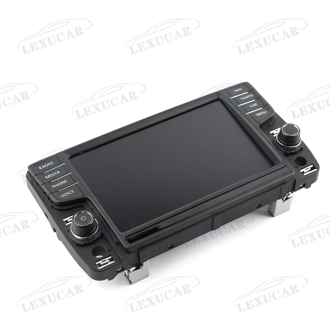 5NG 919 606 Original STD NAV 8 Inch Touch Screen with Button Multimedia for VW Passat B8 B8.5 Golf MK7 MK7.5 Tiguan MK2