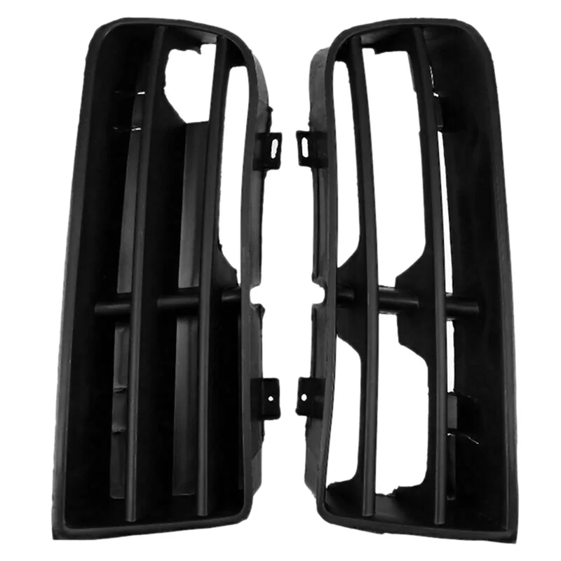 A19Q-Grill inferior Luz antiniebla Rejilla Marco de luz antiniebla automotriz para variante de golf 4 movimientos 98-06 1J 0853665 B 1J 0853666 E