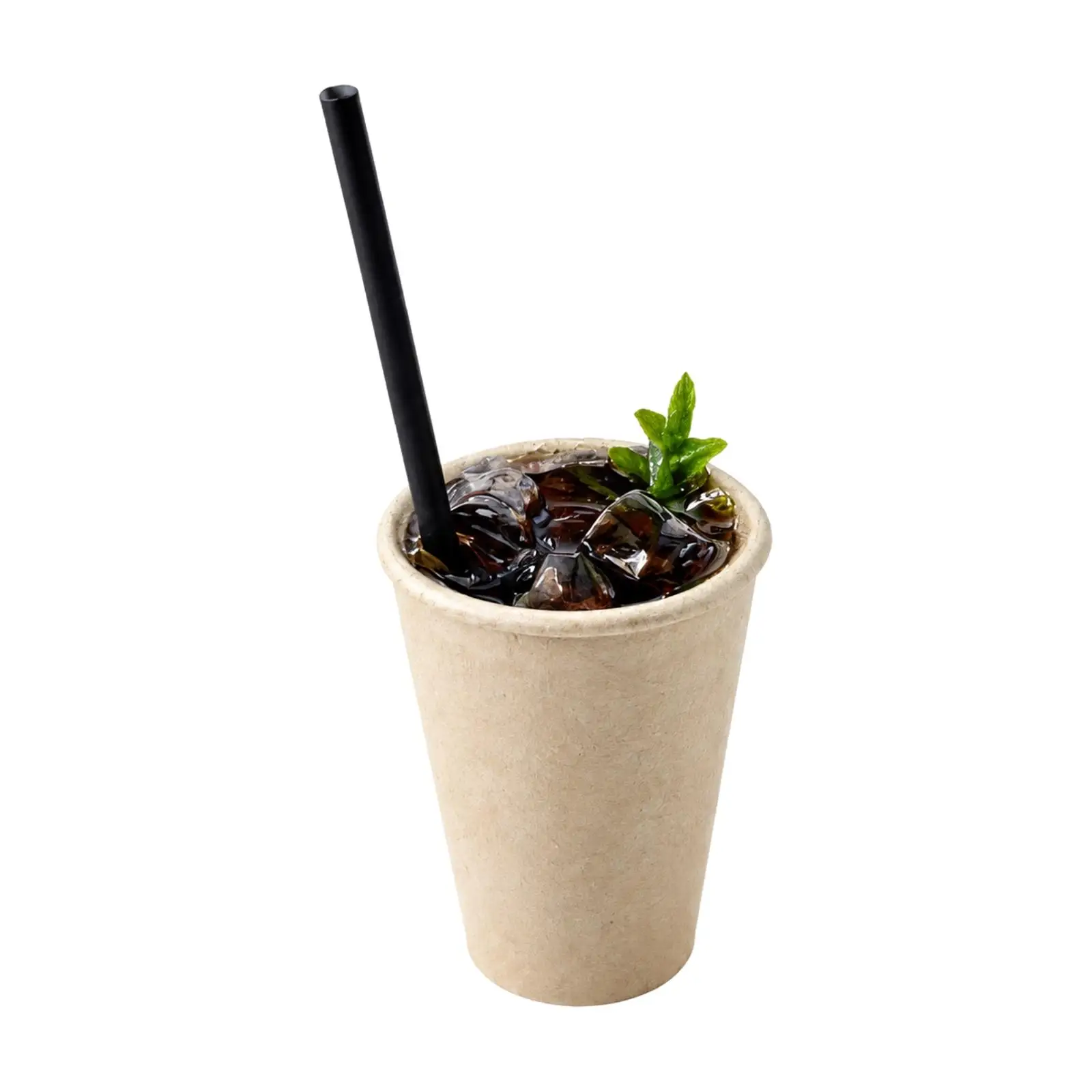 Miniature Iced Americano Cup Detailed Faux Iced Coffee Cup with Straw Miniature Café Drink Decoration Decorative