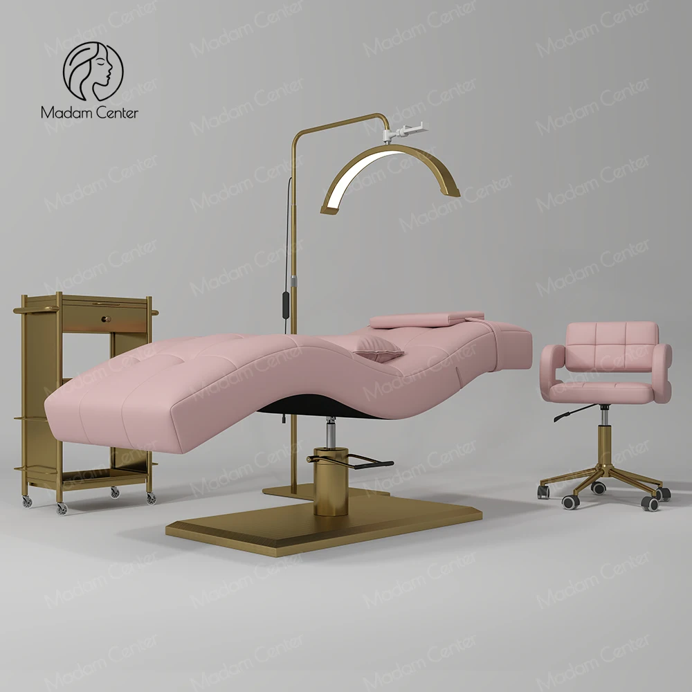 

Eyelash Massage Stretcher Modern Design Extension Lash Bed Camilla De Pestaas Lashista Camillas De Masajes