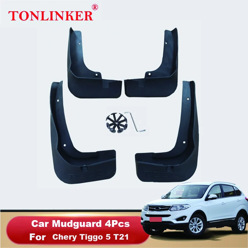 

4 шт., брызговики TONLINKER для Chery Tiggo 5 Tiggo5 T21 2014-2015 2016-2020