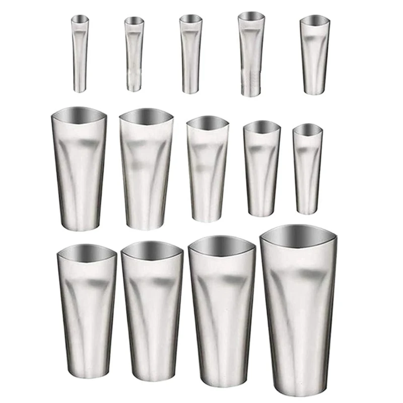 

ABRU-14 шт. многоразовый инструмент для отделки уплотнительных насадок, 2024 новый набор насадок для уплотнения из нержавеющей стали, аппликатор, инструмент