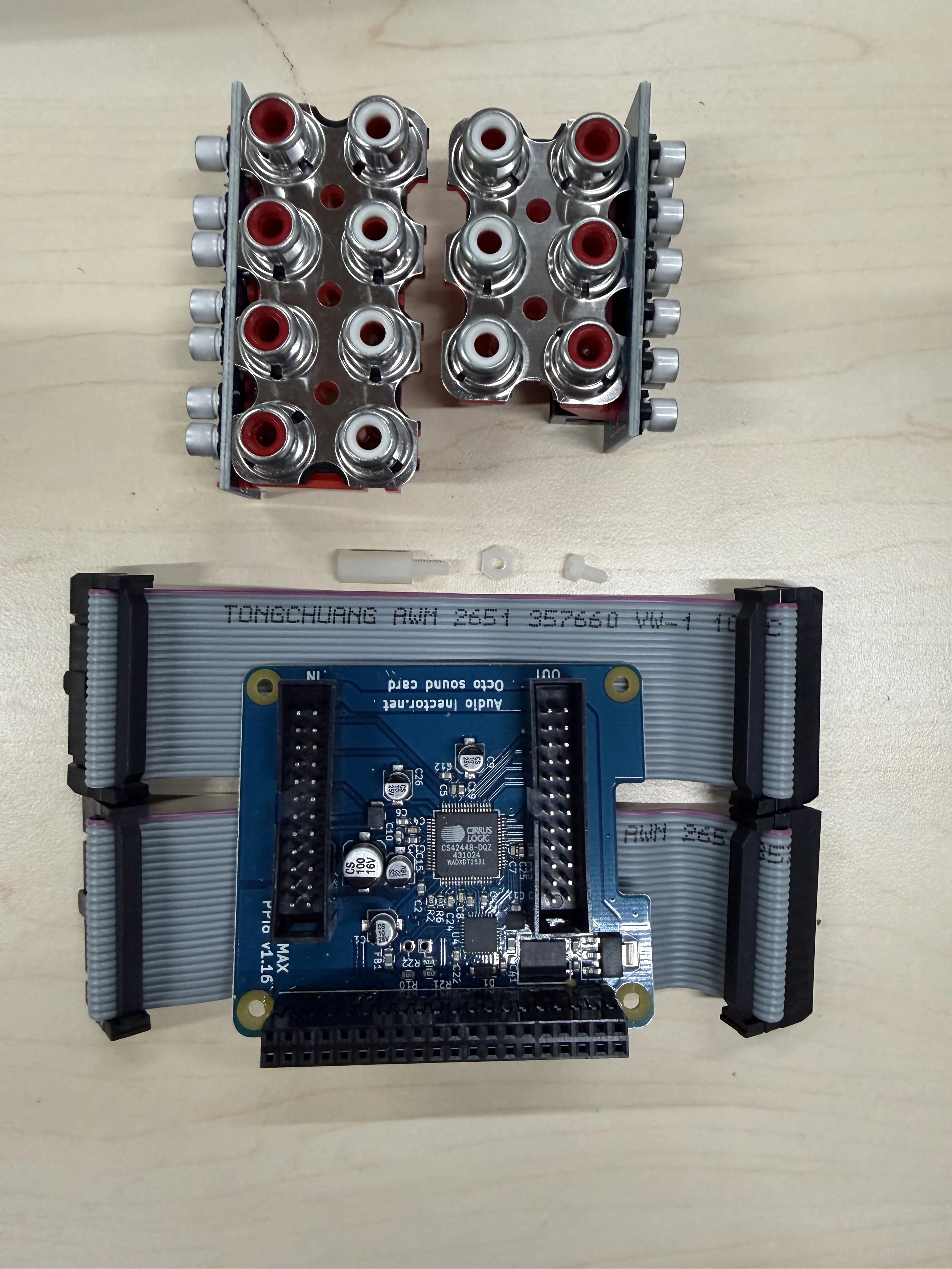 Audio Injector OCTO 8 Channel Sound Card for Raspberry Pi HIFI DAC HAT HIFI DAC Audio Card Expansion Board for Raspberry Pi - view 4