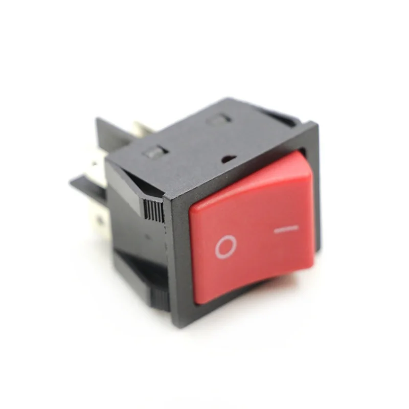 KCD4 20A 25A 30A 35A 40A on off 4p 6p led light rocker switch for welding machine with good price from yueqing factory