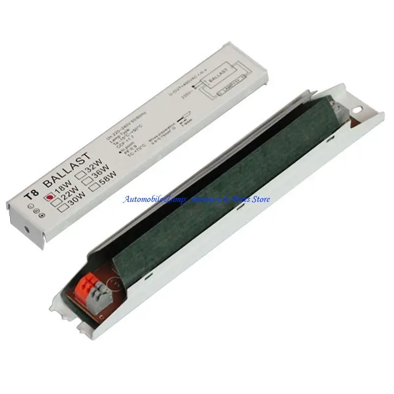 H7BD Universal T8 Electronic Ballast 1x 18W/1x 58W Fluorescent Lamp Ballast Adapter