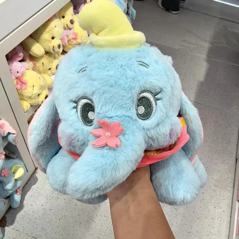 Disney Kawaii Pose Winnie Bear Dumbo Plush Doll Pose Stilt Comforting Pillow Doll Home Decoration Best Birthday Gift