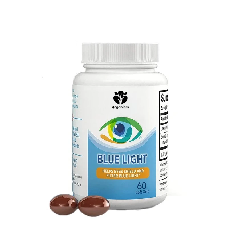 

Lutein and zeaxanthin supplements, eye vitamins for eye fatigue, vision and eye health support, 60 soft capsules