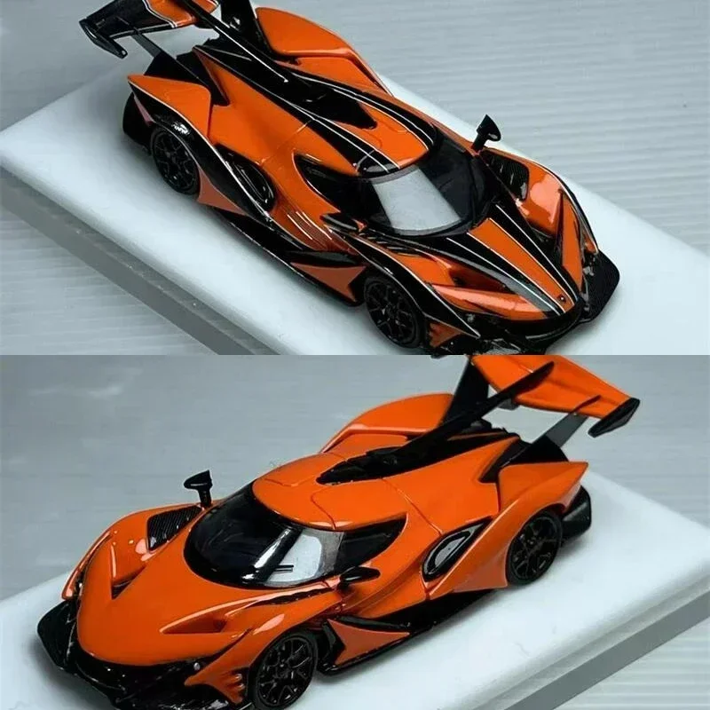 

Литая под давлением модель автомобиля TPC 1:64 Apollo IE Orange