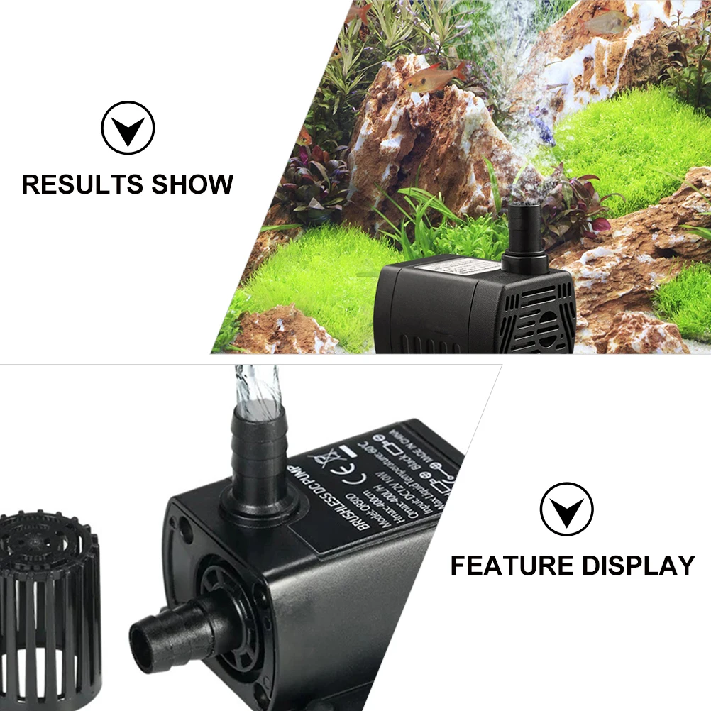 

Mini Dc Water Pump Brushless Submersible For Aquarium Fountain Fish Tank Hydroponic System Cooling Circulation Aeration Pump