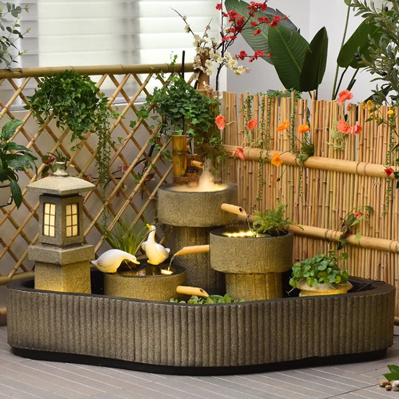 

Pool Home Garden Landscape Decoration Balcony Fish Pond Landscape Corner Courtyard Flowing Water Ornaments