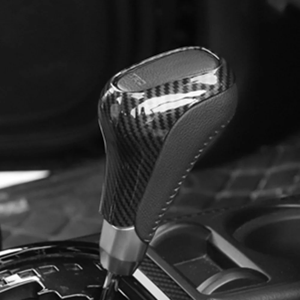 

Carbon Fiber ABS Car Gear Shift Knob Cover Trim Sticker For BMW X1 F48 2 Series F46 2015-2018 Auto Accessories