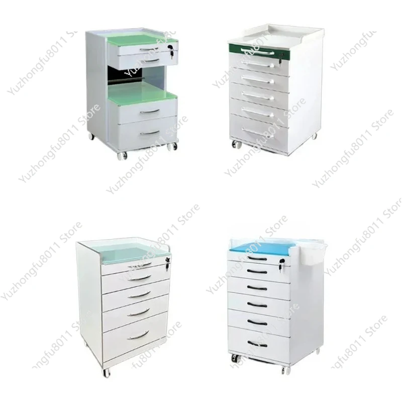 

Dental Side Cabinet Movable Multifunctional Dental Medical Workbench Dental Clinic Sterile Cabinet