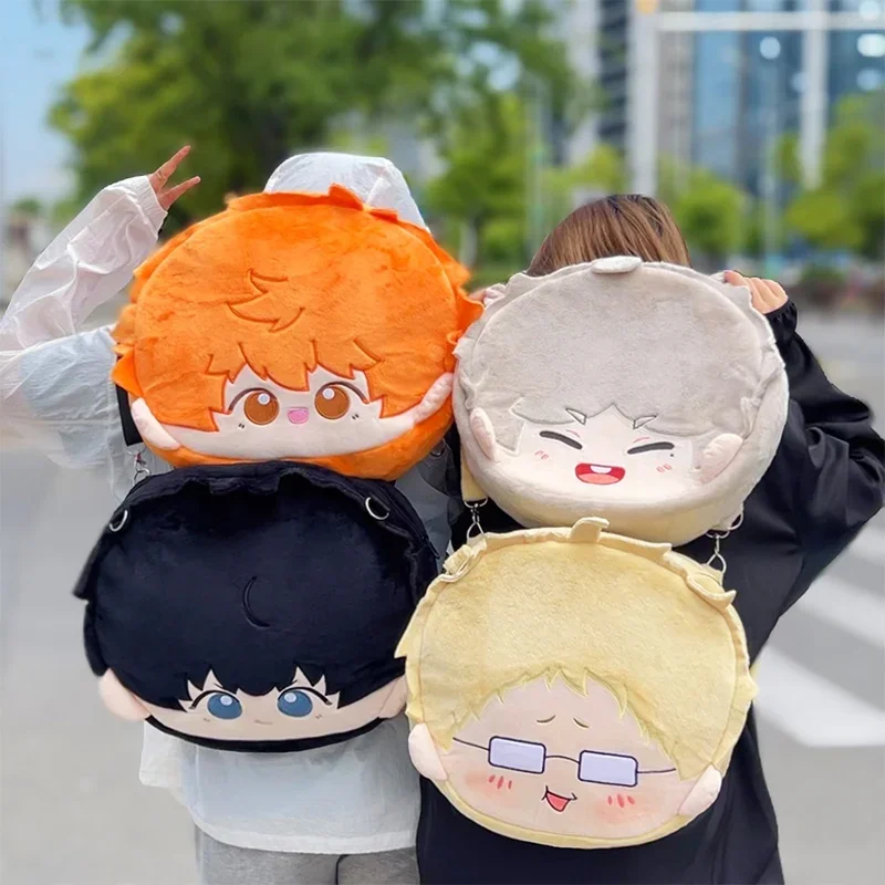 40 cm Itabag Cartoon Haikyuu! Anime Śliczne Gadżety Młodzieżowe Hinata Shoyo Plecak Dużej Pojemności Prezent Urodzinowy Zabawki Dla Dzieci