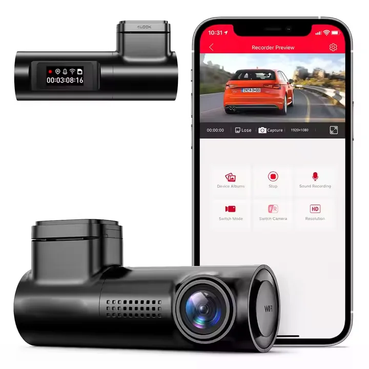 

LINGDU D100 Driving Video Recorder Hot Sale 2K Dash Cam Build-in WIFI GPS Car Black Box