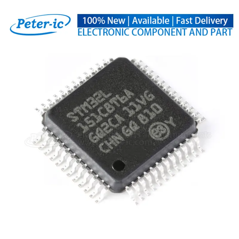 STM32L151C8T6A STM32L 151C8T6A LQFP-48 64KB 1.8V~3.6V ARM-M3 32KB 32MHz FLASH 37 LQFP-48 Microcontrollers MCU/MPU/SOC (1pcs)